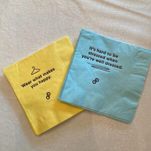 Poshmark branded napkins (7)